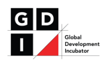 Global Development Incubator(GDI) logo