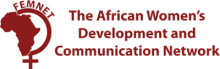 The African Women's Development and Communications Network logo